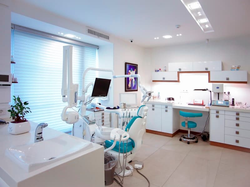 Clinic hallway